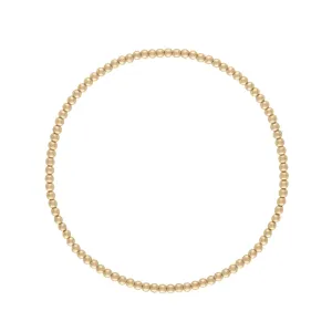 Alexa Leigh - 2mm Ball Bracelet in Yellow Gold