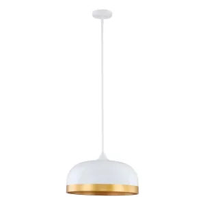 Amarra Pendant - Matte White - 16in. Diameter - E26 Medium Base