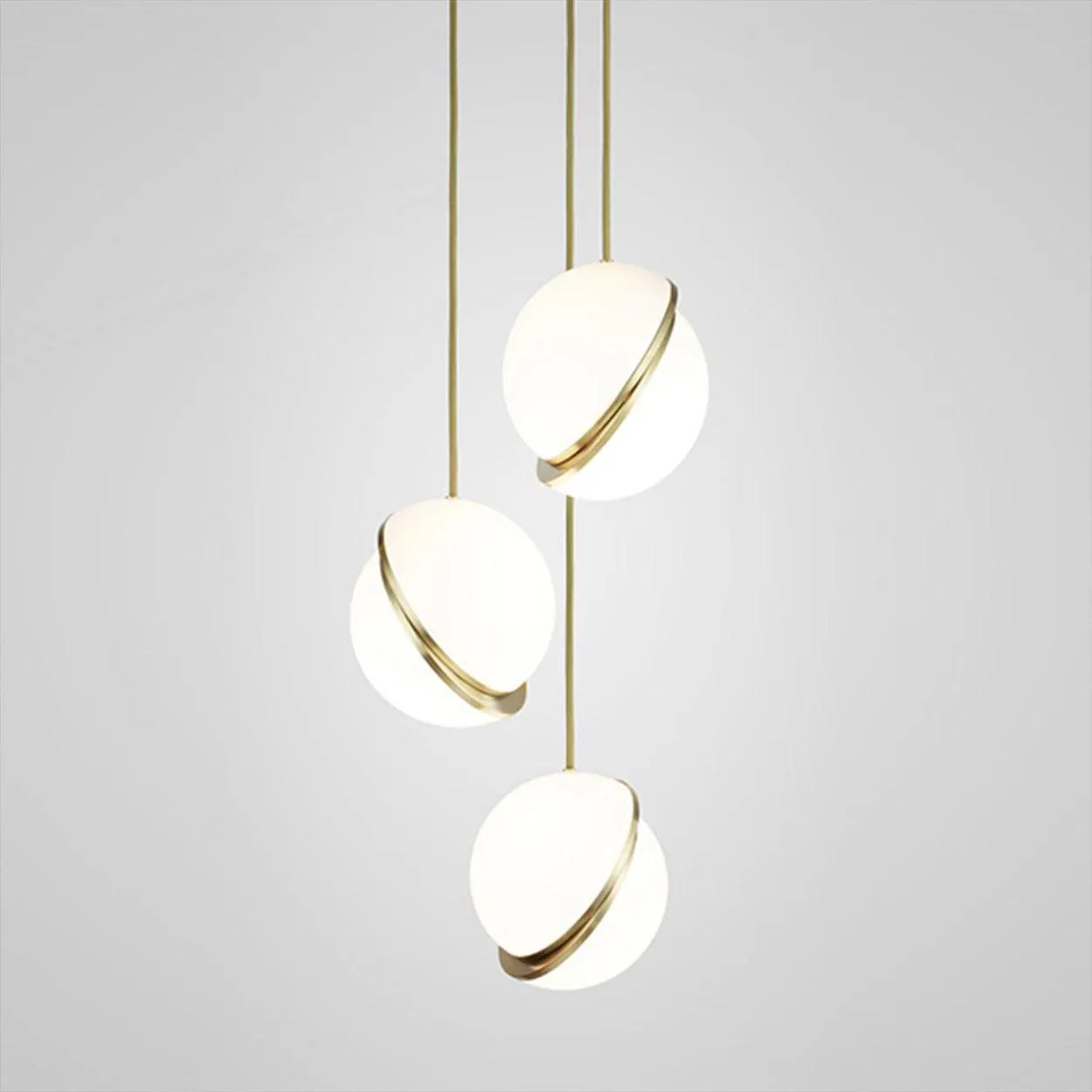 ANKUR CRESCENT MODERN GLOBE HANGING LIGHT