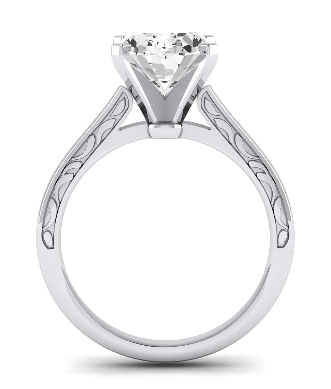 Astilbe - Oval Lab Diamond Engagement Ring (IGI Certified)