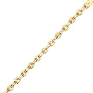 BCJ Estate Jewelry Yellow Gold Fancy Link Bracelet