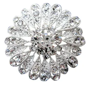 Belinda Crystal Brooch