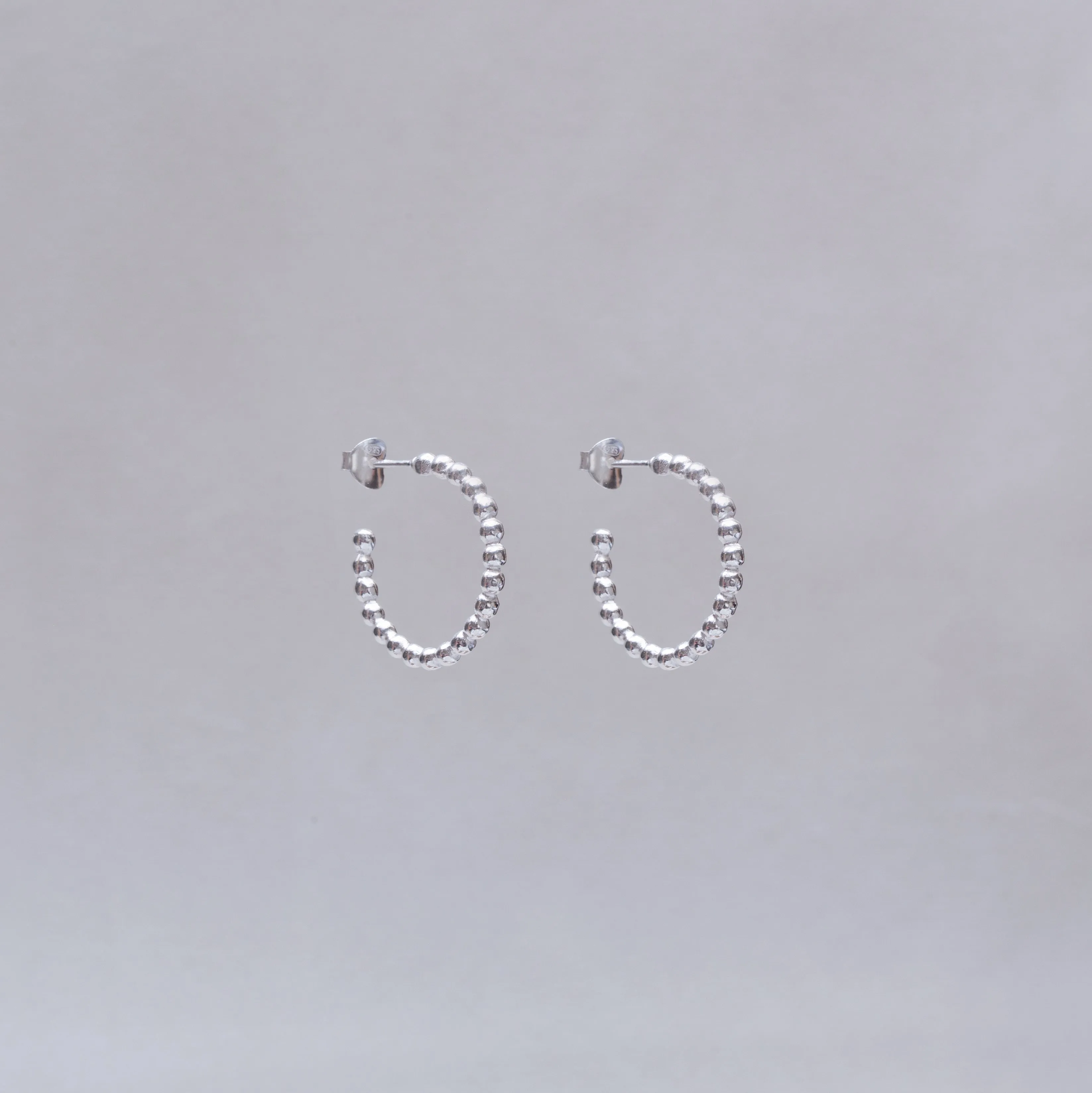 Bobble Hoop Earrings