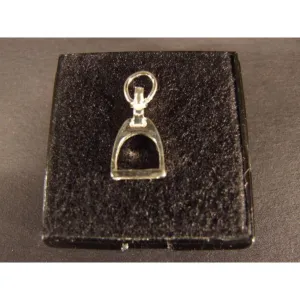 Charm Sterling Silver Stirrup