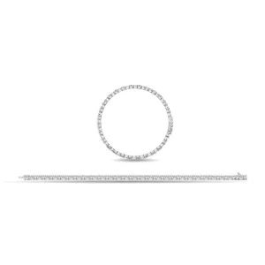 Diamond 2 ct tw Fashion Bracelet in 10K White Gold