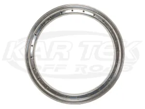 DWT Beadlock Rings 15", Polished