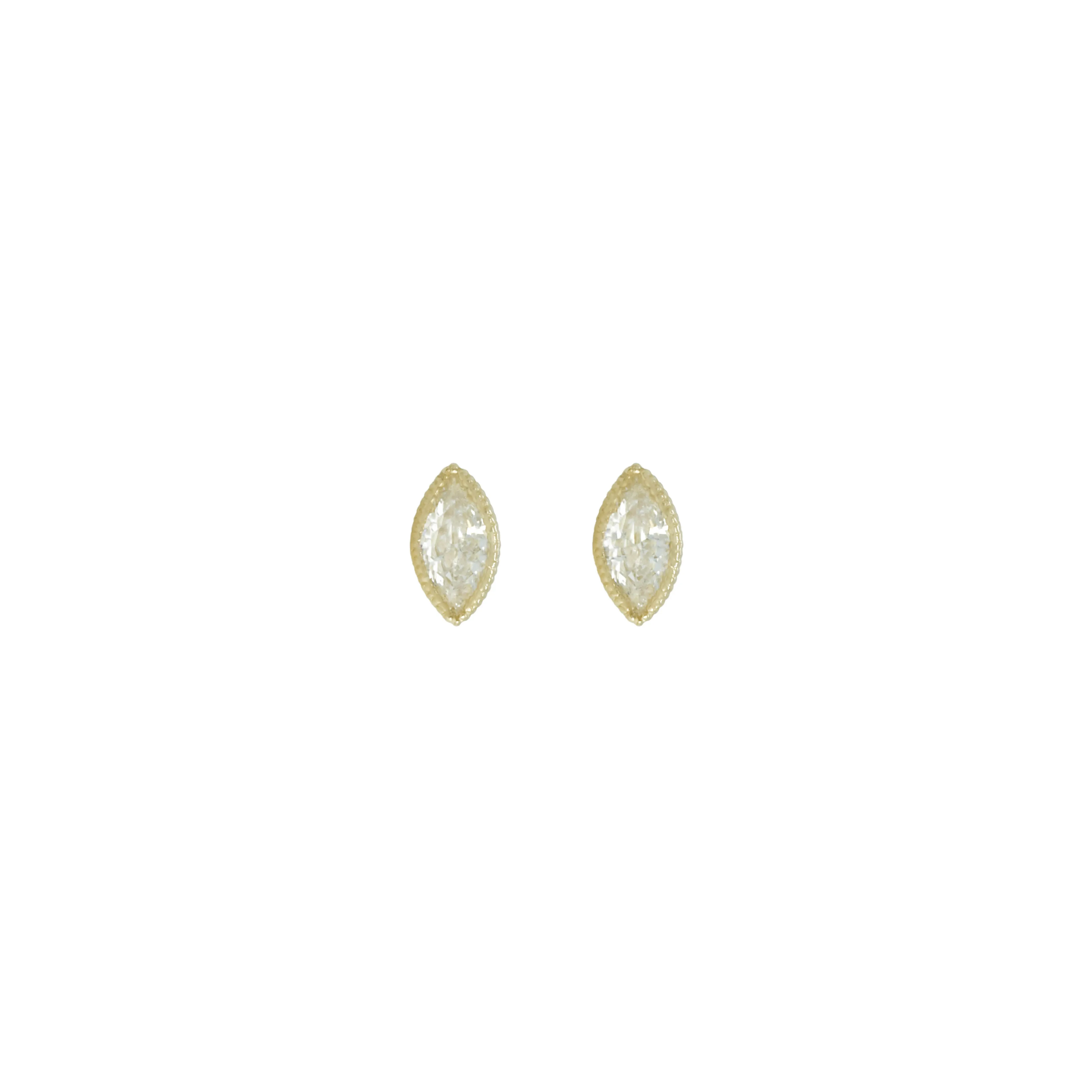 Emma Studs - 14K Gold