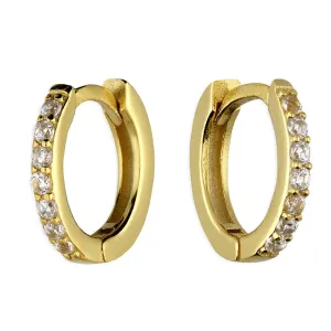 Eva mini gold hoops