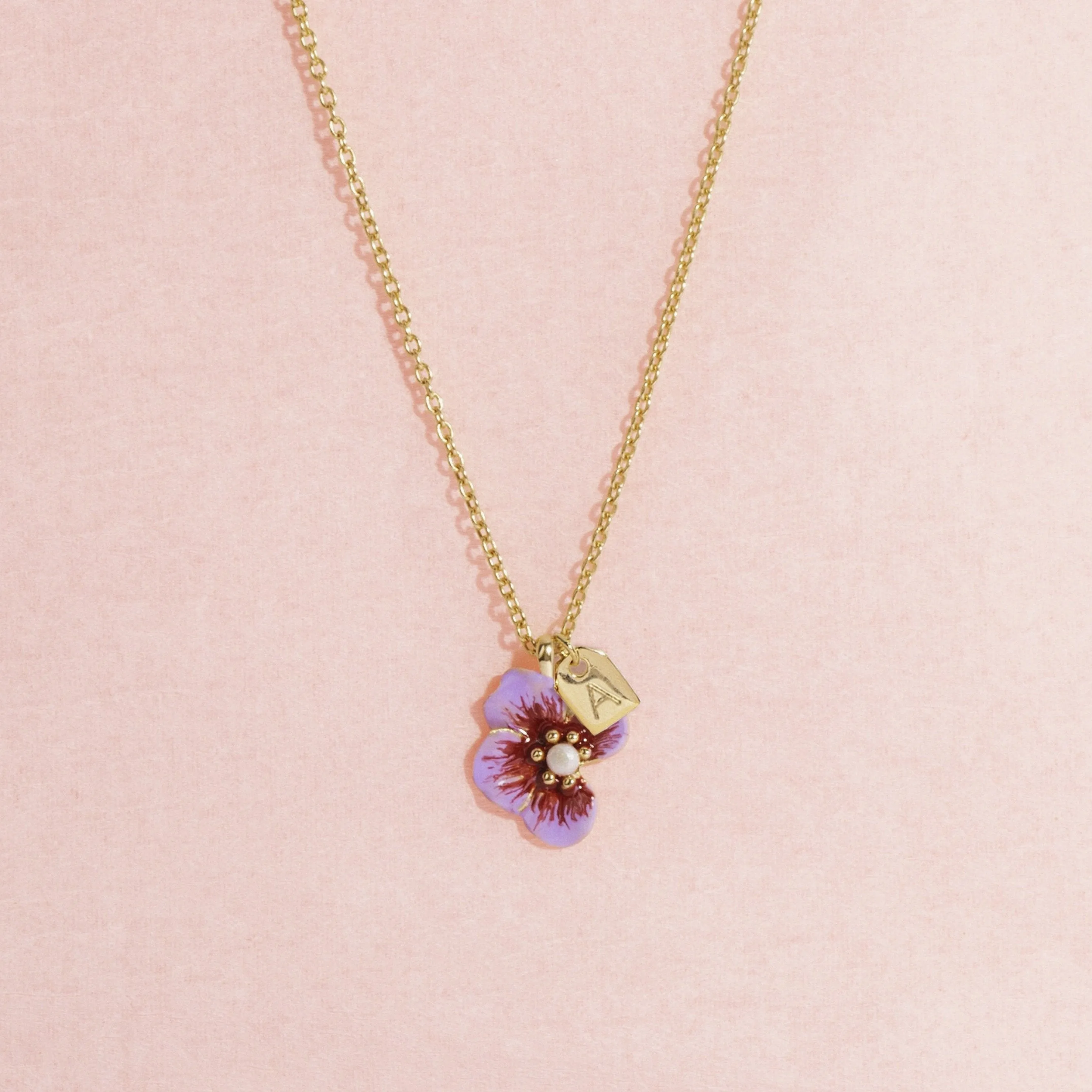 Galore Personalized Chain Part Of Me | Gold & Violet Women