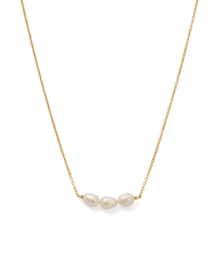 Kirstin Ash Isole Pearl Necklace- Gold