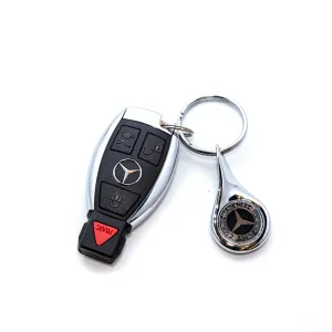 Mercedes-Benz Teardrop Keychain