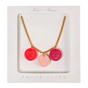 Meri Meri Love Hearts Necklace