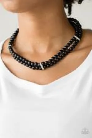 Necklaces  Put On Your Party Dress Black N250