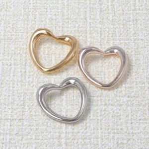 Polished Heart Ring