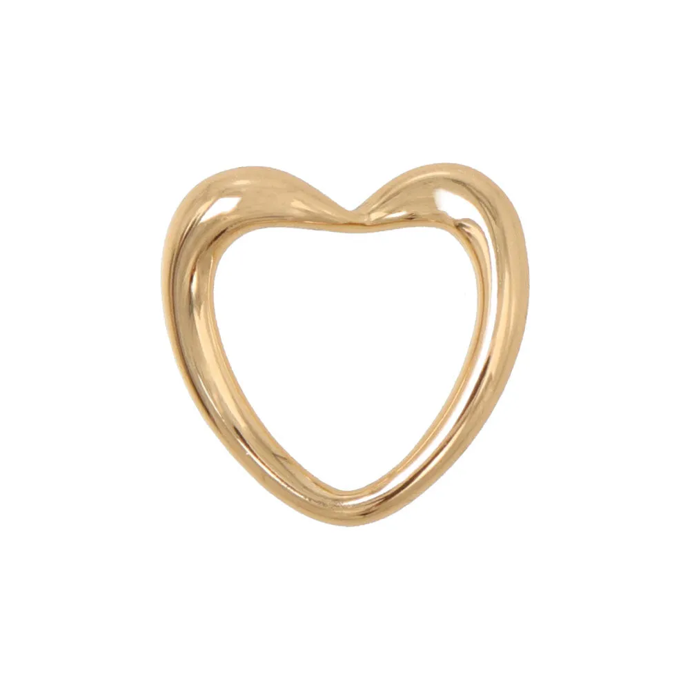 Polished Heart Ring