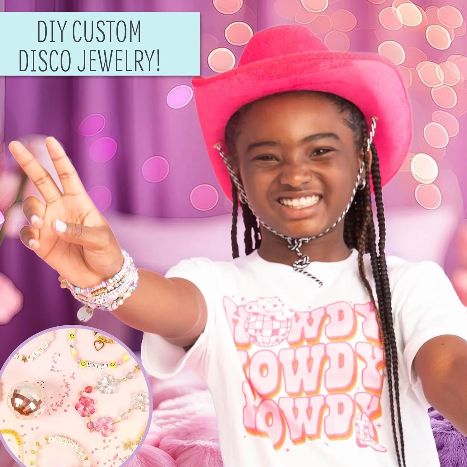 STMT DIY Glitz Disco Jewelry Set