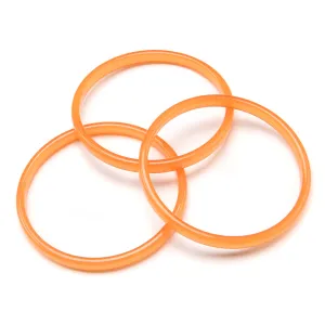 Twiggy Bangle Set of 3 Peach