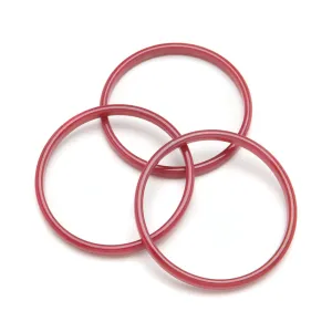 Twiggy Bangle Set of 3 Raspberry