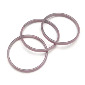 Twiggy Bangle Set of 3 Seagrape