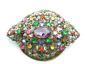 Vintage 1930s Czech Brooch