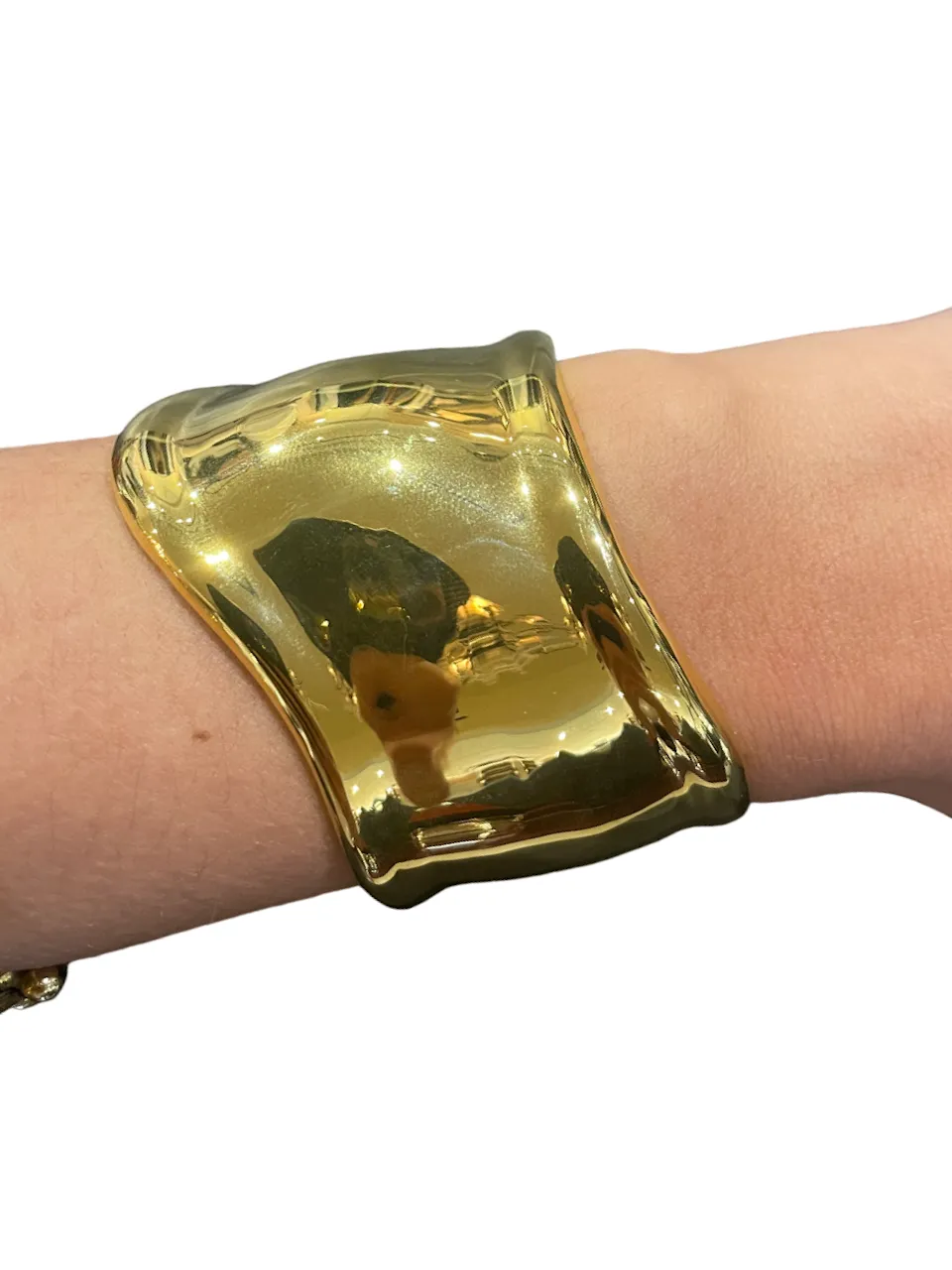 Wave Cuff - Gold