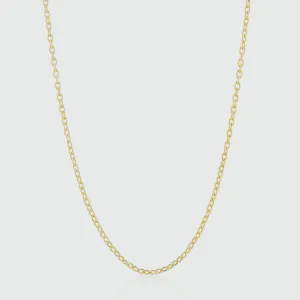 Waverley Yellow Gold Vermeil Trace Chain