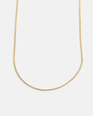 Wheat Chain in 10k Gold